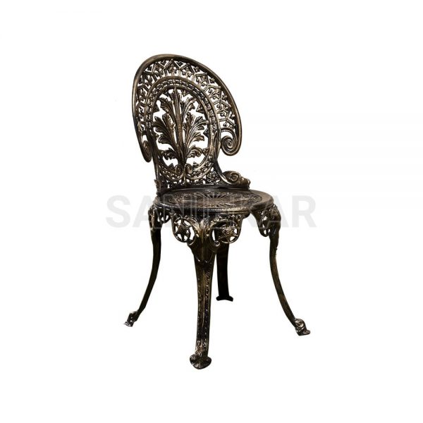 صندلی آلومینیومی باغی مدل طاووسی